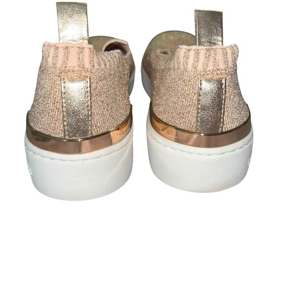 UC Michael Kors Pink & Gold Slip-On Athletic Shoes Women’s 9M - Picture 5 of 6
